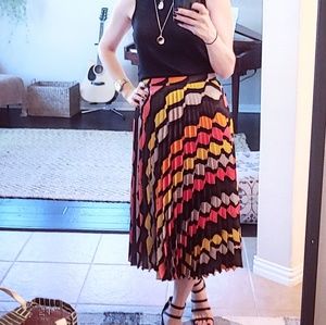 Zara Skirts - Zara pleated colorful skirt Zara Skirts - Zara pleated colorful skirt